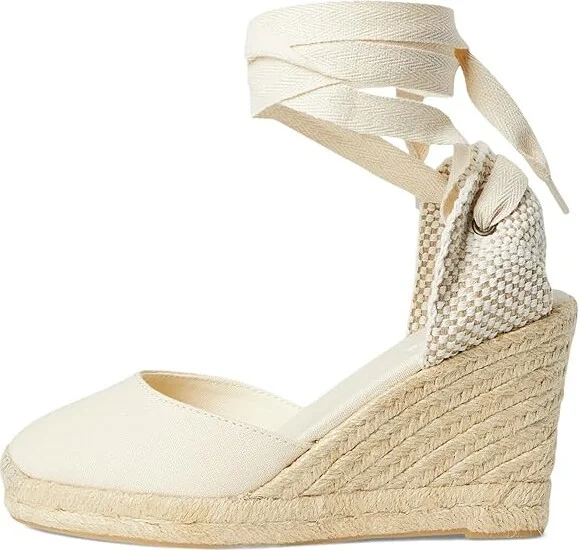 Soludos Marseille Wedge Espadrille Women's Sandals La Concha Ivory : 6 B - Medium - Image 7