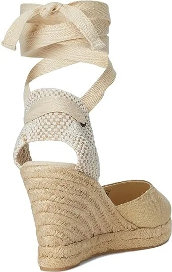 Soludos Marseille Wedge Espadrille Women's Sandals Silver : 7.5 B - Medium, Rubber/Synthetic - Image 10