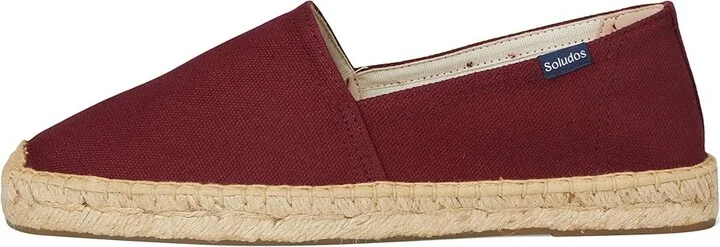 Soludos Original Espadrille Men's Shoes Cabernet Red : 8 D - Medium, Canvas/Cotton - Image 6