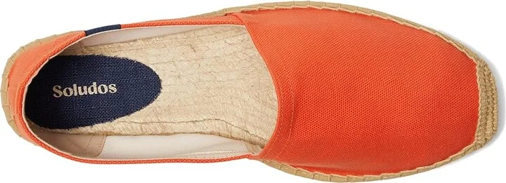 Soludos Original Espadrille Men's Shoes Flama Orange : EU 42 (US Men's 8-8.5) D - Medium, Canvas/Cotton - Image 2