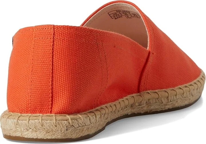 Soludos Original Espadrille Men's Shoes Flama Orange : EU 42 (US Men's 8-8.5) D - Medium, Canvas/Cotton - Image 4