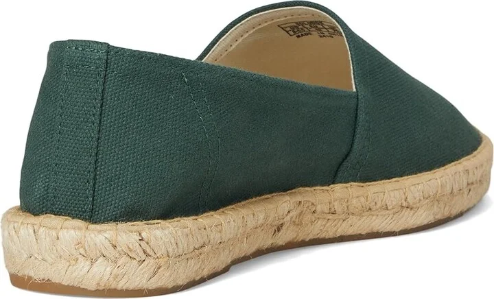 Soludos Original Espadrille Men's Shoes Forest Green : 8 D - Medium, Canvas/Cotton - Image 4