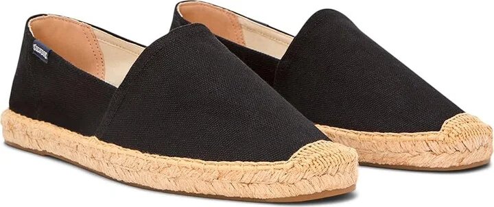 Soludos Original Espadrille Men's Shoes Noche Black : 9 D - Medium, Canvas/Cotton