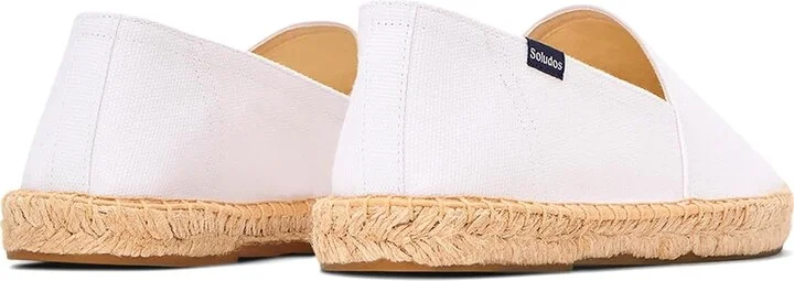 Soludos Original Espadrille Men's Shoes Oasis White : 8 D - Medium, Canvas/Cotton - Image 3
