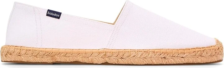 Soludos Original Espadrille Men's Shoes Oasis White : 8 D - Medium, Canvas/Cotton - Image 4
