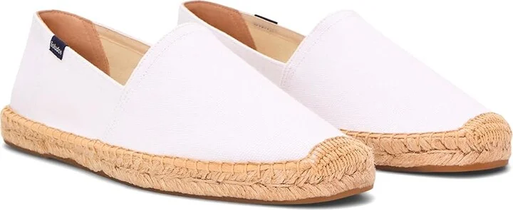 Soludos Original Espadrille Men's Shoes Oasis White : 8 D - Medium, Canvas/Cotton