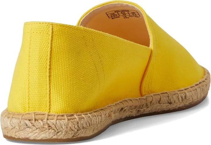 Soludos Original Espadrille Men's Shoes Sol Yellow : EU 42 (US Men's 8-8.5) D - Medium, Canvas/Cotton - Image 4