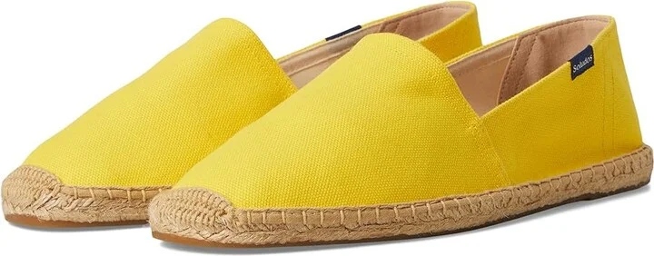 Soludos Original Espadrille Men's Shoes Sol Yellow : EU 42 (US Men's 8-8.5) D - Medium, Canvas/Cotton