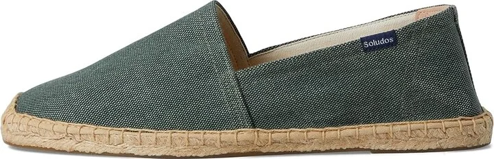 Soludos Original Espadrille Men's Shoes Vintage Green : EU 46 (US Men's 12-12.5) D - Medium, Canvas/Cotton - Image 6