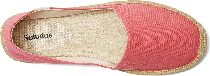 Soludos Original Espadrille Women's Shoes Bubblegum Pink : EU 39 (US Women's 8-8.5) B - Medium, Canvas/Cotton - Image 2