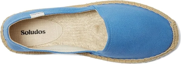 Soludos Original Espadrille Women's Shoes Cyan Blue : EU 36 (US Women's 5-5.5) B - Medium, Canvas/Cotton - Image 2