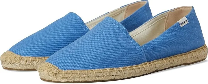 Soludos Original Espadrille Women's Shoes Cyan Blue : EU 36 (US Women's 5-5.5) B - Medium, Canvas/Cotton