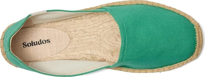 Soludos Original Espadrille Women's Shoes Fiji Green : EU 37 (US Women's 6-6.5) B - Medium, Canvas/Cotton - Image 2