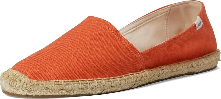 Soludos Original Espadrille Women's Shoes Flama Orange : EU 38 (US Women's 7-7.5) B - Medium, Canvas/Cotton - Image 5