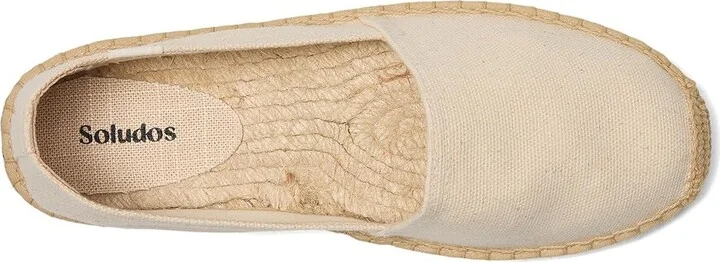 Soludos Original Espadrille Women's Shoes Natural Undyed : 10 B - Medium, Leather - Image 2