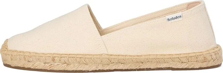 Soludos Original Espadrille Women's Shoes Natural Undyed : 10 B - Medium, Leather - Image 6