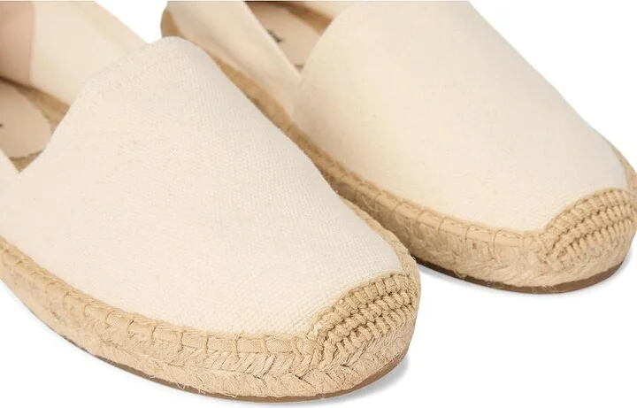 Soludos Original Espadrille Women's Shoes Natural Undyed : 10 B - Medium, Leather - Image 7