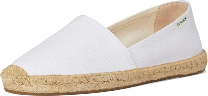 Soludos Original Espadrille Women's Shoes Oasis White : 5 B - Medium, Leather - Image 5