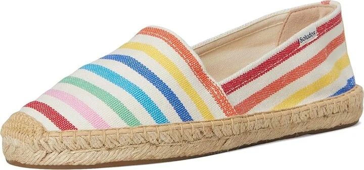 Soludos Original Espadrille Women's Shoes Rainbow : 5 B - Medium, Leather - Image 5