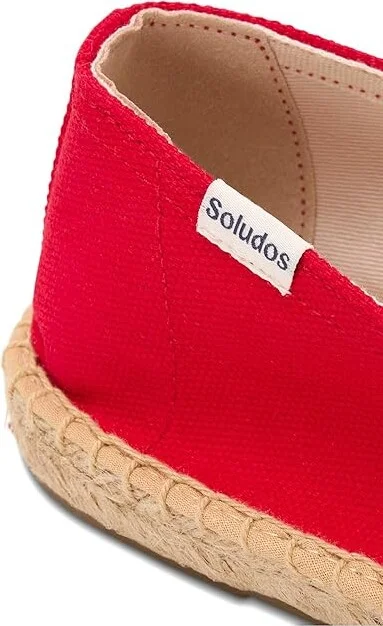 Soludos Original Espadrille Women's Shoes Rioja Red : 7 B - Medium, Leather - Image 4