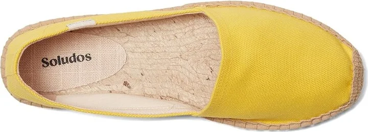 Soludos Original Espadrille Women's Shoes Sol Yellow : EU 36 (US Women's 5-5.5) B - Medium, Canvas/Cotton - Image 2