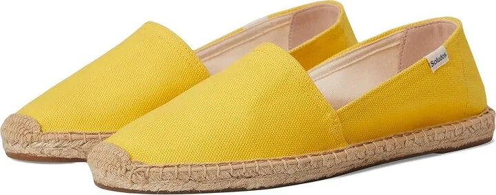 Soludos Original Espadrille Women's Shoes Sol Yellow : EU 36 (US Women's 5-5.5) B - Medium, Canvas/Cotton