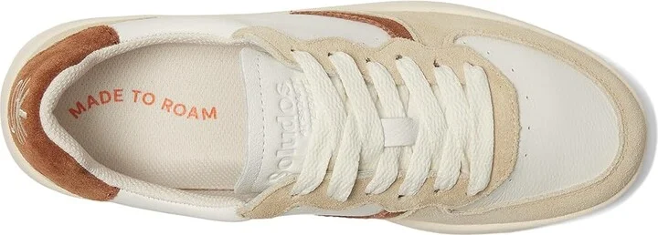 Soludos Roma Sneaker Women's Shoes Earthy Mushroom : 9 B - Medium, Leather - Image 2