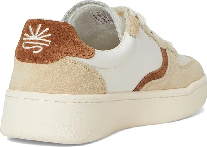 Soludos Roma Sneaker Women's Shoes Earthy Mushroom : 9 B - Medium, Leather - Image 4