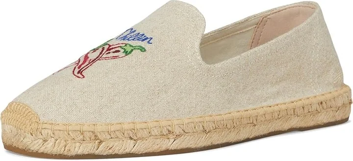 Soludos Smoking Slipper Espadrille Men's Shoes Just Chillin/Natural Undyed : 8 D - Medium, Cotton/Textile - Image 5