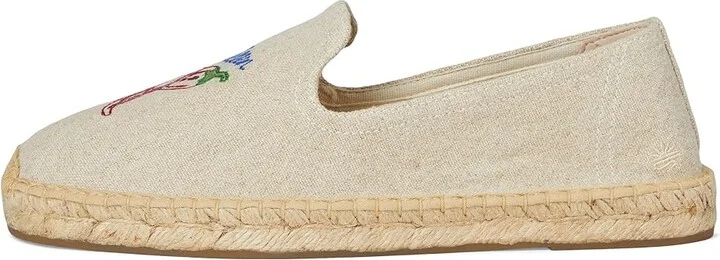 Soludos Smoking Slipper Espadrille Men's Shoes Just Chillin/Natural Undyed : 8 D - Medium, Cotton/Textile - Image 6