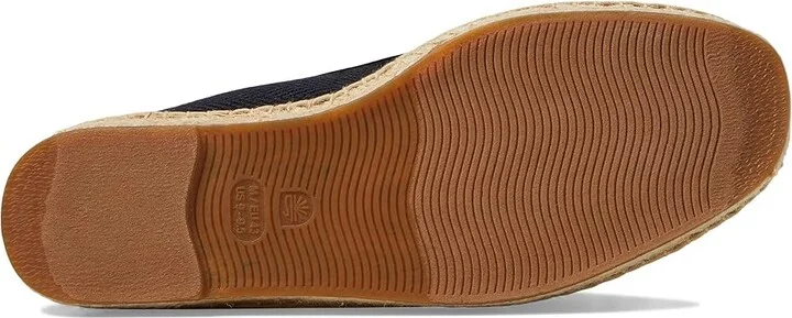 Soludos Smoking Slipper Espadrille Men's Slip on Shoes Tonal Black : 8 D - Medium, Jute - Image 3