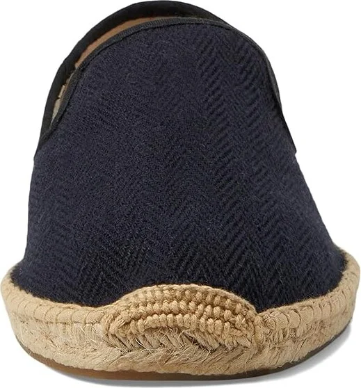 Soludos Smoking Slipper Espadrille Men's Slip on Shoes Tonal Black : 8 D - Medium, Jute - Image 5