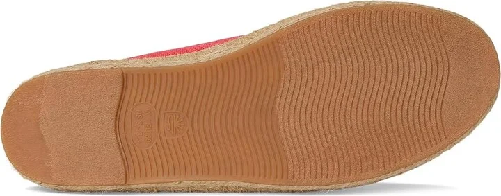 Soludos Smoking Slipper Espadrille Women's Slip on Shoes Cayenne Red : 5 B - Medium, Jute - Image 3