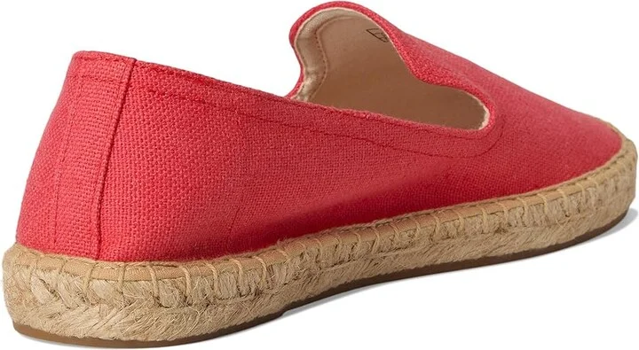 Soludos Smoking Slipper Espadrille Women's Slip on Shoes Cayenne Red : 5 B - Medium, Jute - Image 4