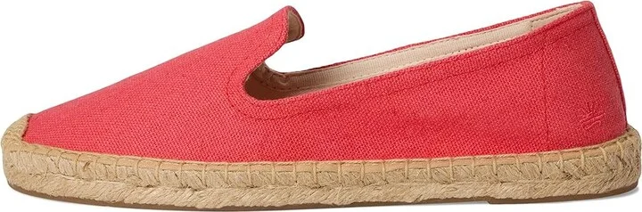 Soludos Smoking Slipper Espadrille Women's Slip on Shoes Cayenne Red : 5 B - Medium, Jute - Image 6
