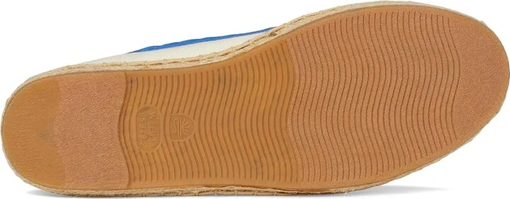 Soludos Smoking Slipper Espadrille Women's Slip on Shoes Ma Cherie/Ivory/Blue : 8 B - Medium, Jute - Image 3