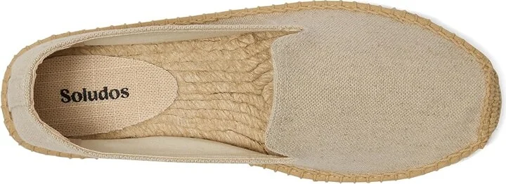 Soludos Smoking Slipper Espadrille Women's Slip on Shoes Natural Undyed : 9 B - Medium, Jute - Image 2