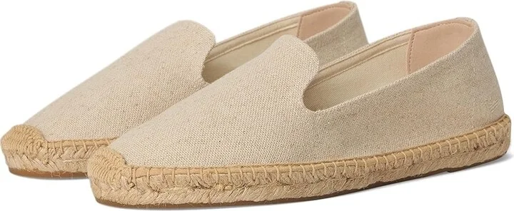 Soludos Smoking Slipper Espadrille Women's Slip on Shoes Natural Undyed : 9 B - Medium, Jute