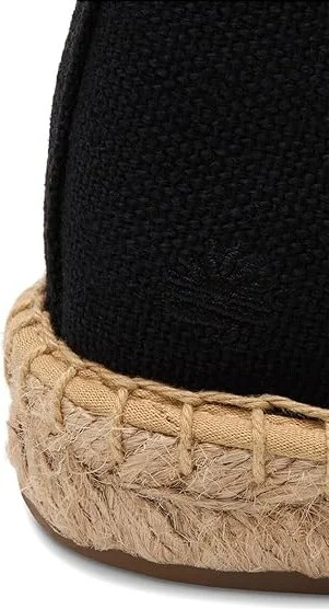 Soludos Smoking Slipper Espadrille Women's Slip on Shoes Noche Black : 9 B - Medium, Jute - Image 5