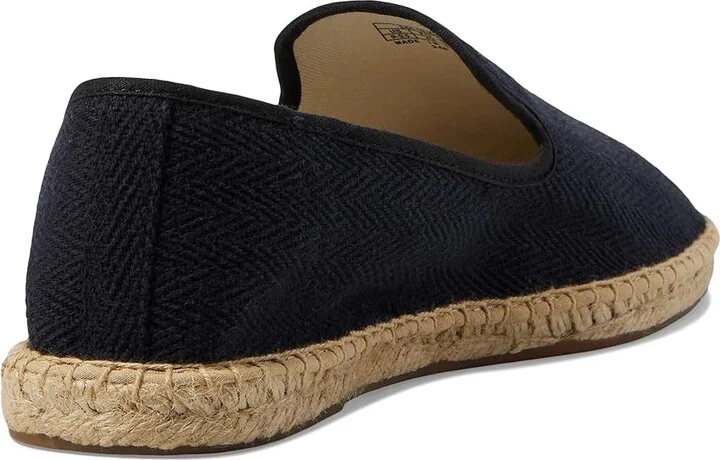 Soludos Smoking Slipper Espadrille Women's Slip on Shoes Tonal Black : 7 B - Medium, Jute - Image 4