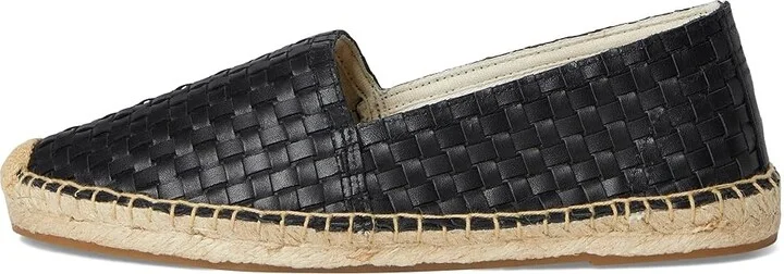 Soludos Woven Leather Original Espadrille Women's Shoes Noche Black : EU 39 (US Women's 8-8.5) B - Medium, Canvas/Cotton - Image 6