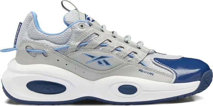 Solution Mid "Grey/Blue" sneakers