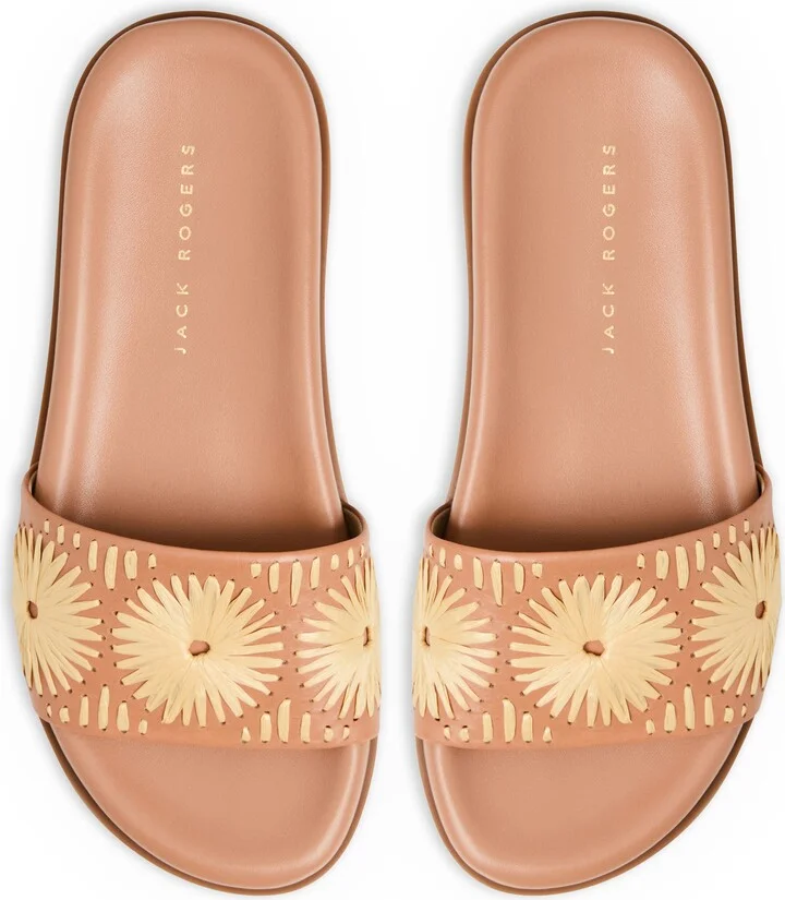 Somerset Embroidered Slide Sandal - Image 4