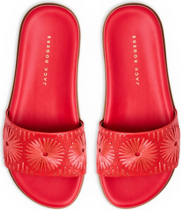 Somerset Embroidered Slide Sandal - Image 10