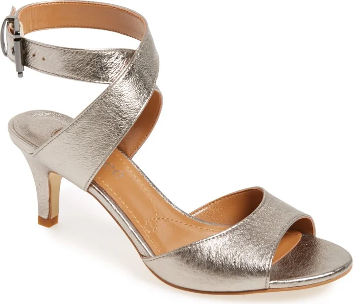 Metallic Taupe Leather