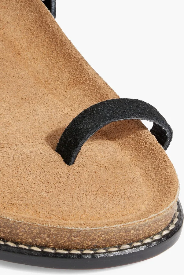 Song Leader embroidered suede sandals - Image 4
