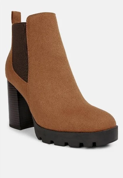 Sonia Block Heeled Boots Women