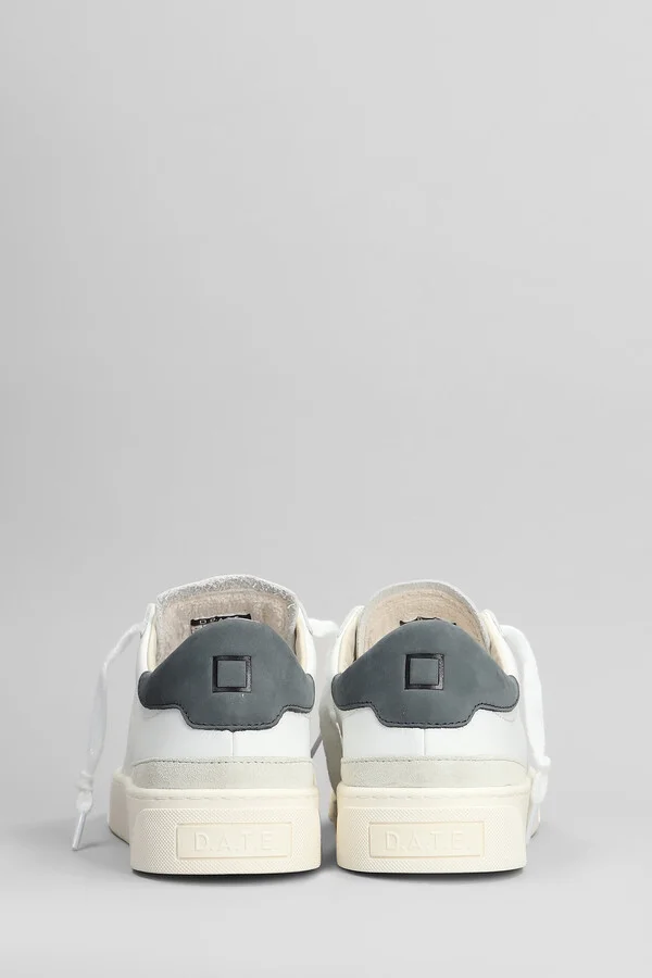 Sonica Sneakers In White Leather - Image 4