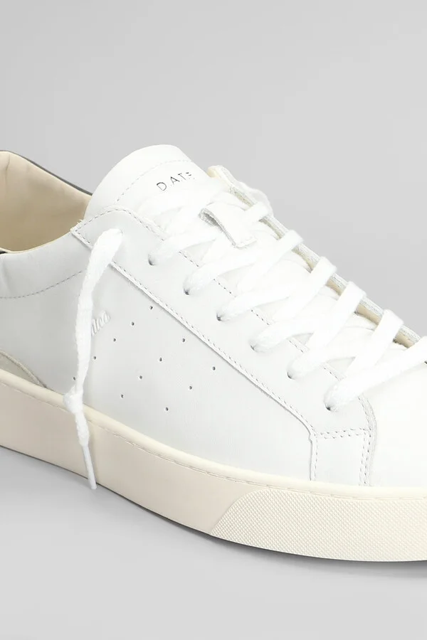 Sonica Sneakers In White Leather - Image 5