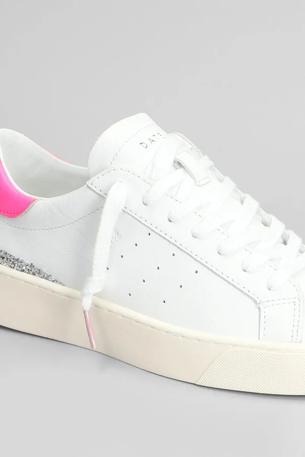 Sonica Sneakers In White Leather - Image 5